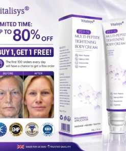 Vitalisys® PDRN Multi-Peptide Massaging Body Roller Cream